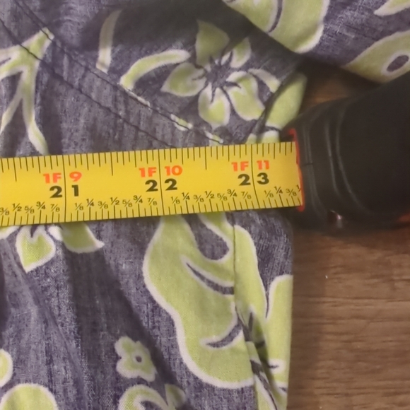 VTG Toes on the Nose Mens XXL Reverse Print Hawaiian Floral Shirt USA Made - Picture 4 of 6